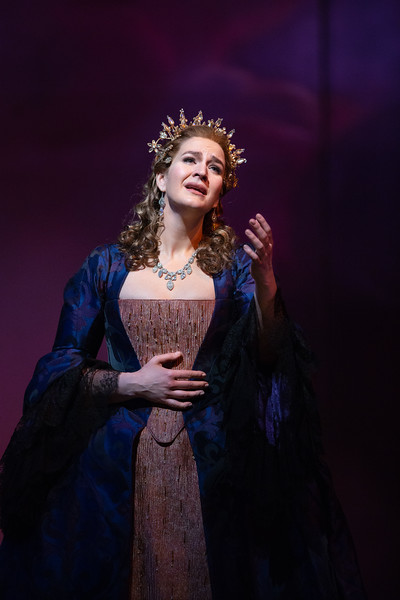Lise Davidsen gaf een schitterende vertolking van de titelrol, goed gedoseerd, nergens te luid en goed verstaanbaar. (© Marty Sohl / Met Opera)