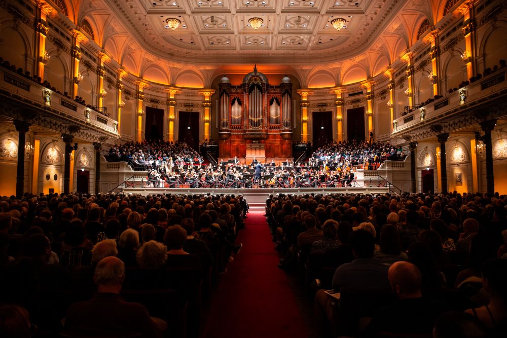 Wat een prachtig ensemble, dit Nederlands Philharmonisch Orkest in topvorm. (© Melle Meivogel)