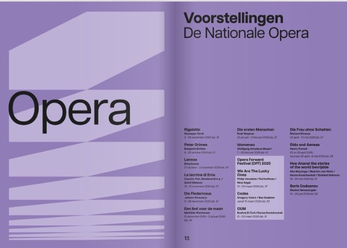 Seizoen Nationale Opera &Ballet 24-25 - Place de l'Opera